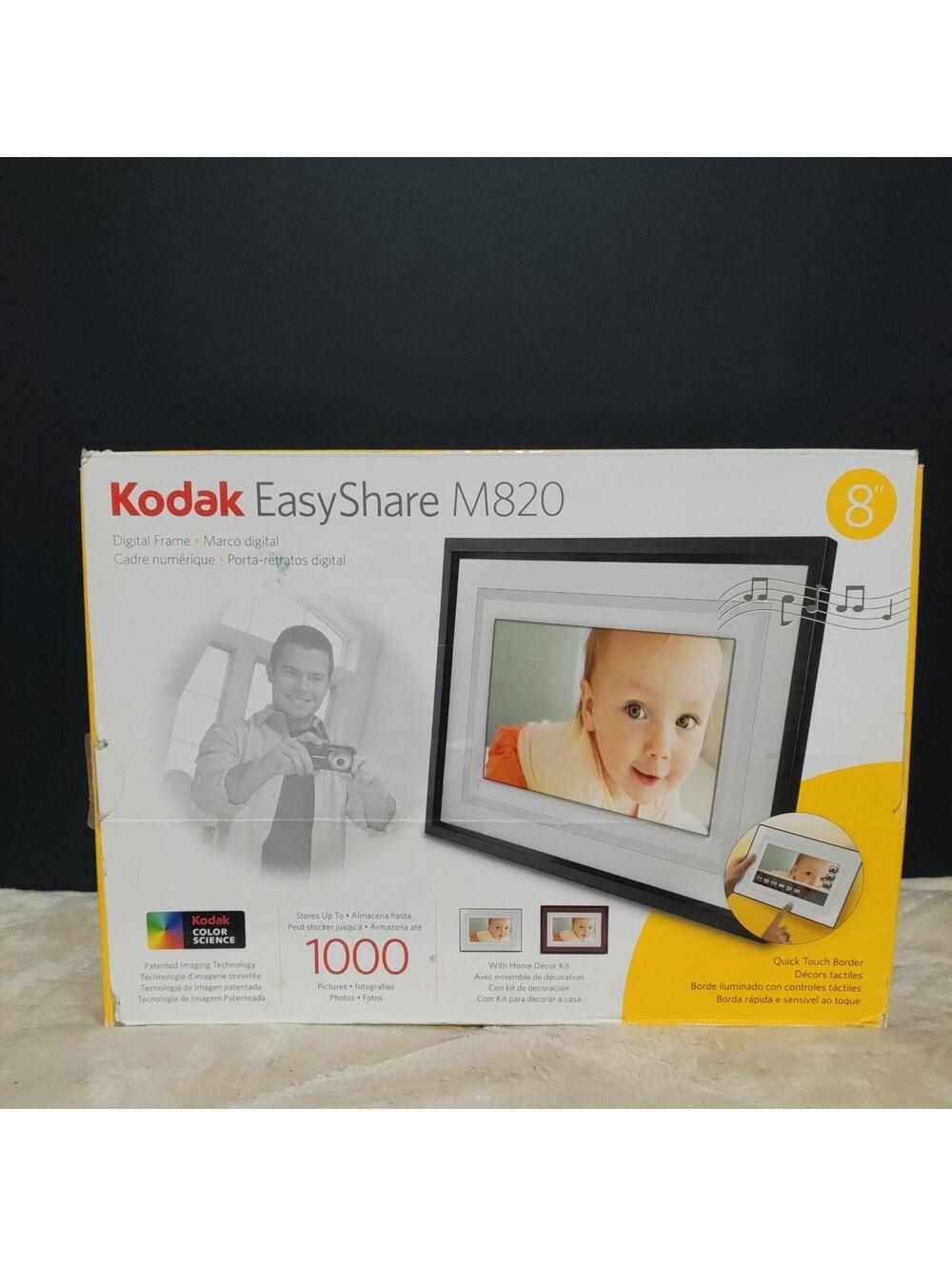 Kodak EasyShare M820 Digital Frame Complete Open Box
